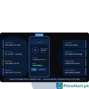 Latest ZTE mobile price in Pakistan 2026: Upcoming Models, Expected Prices & Full Guide